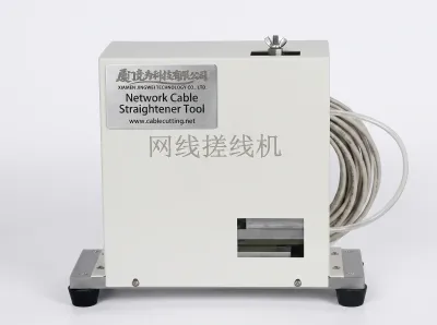 Pnömatik RJ45 Ethernet Kablo Düzleştirici Makinesi WPM-RJ45