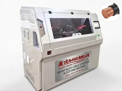 Ağır Hizmet Tipi Kablo Sıyırma ve Kesme Makinesi WPM-10-300mm ve WPM-10-400mm - Tel Kesme ve Soyma Makinesi