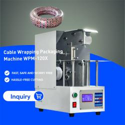 Yarı Otomatik Kablo Sarma Paketleyici WPM-120X