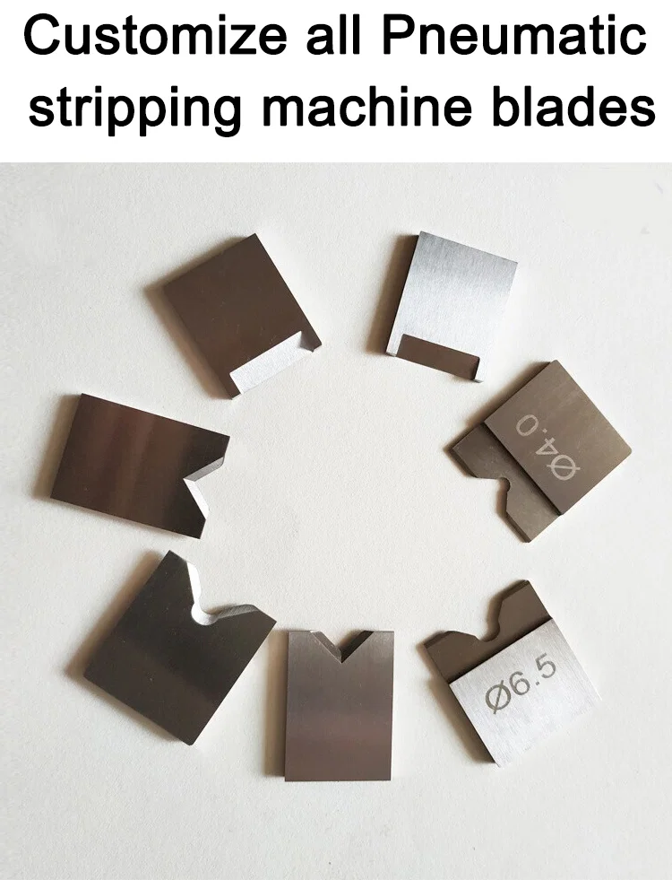 Kablo kesme makinası tungsten çelik bıçak, yüksek hız çelik bıçak, tel sıyırma bıçakları 