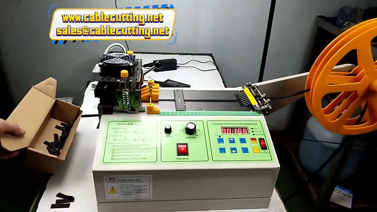 Isı Büzüşme Tüp Kesme Makinesi | PVC, Kauçuk, Plastik Hortum ve Örgülü Kılıf Kesme