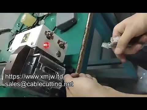 Mini Plug Cat6 Cat5 Metal 8 Pin Otomatik RJ45 Sıkma Makinesi - Ethernet Kablo Pres Aparatı
