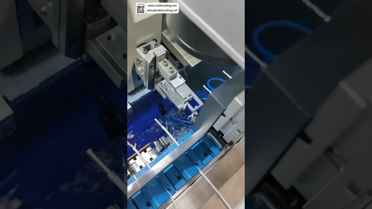 Otomatik Kablo Ön İşleme Makinesi - Sıyırma, Fırçalama, Bükme, Folyo Sarma ve Lazer Kesim Aleti