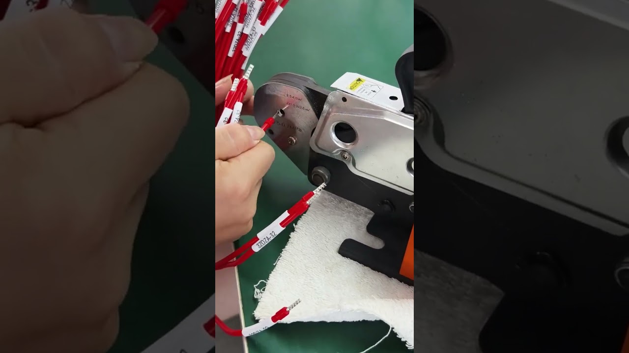 Verimli AM-6-4 Pnömatik Tüp Terminal Sıkma Makinesi | Fabrika Otomasyon Ekipmanı #fabrika #makine