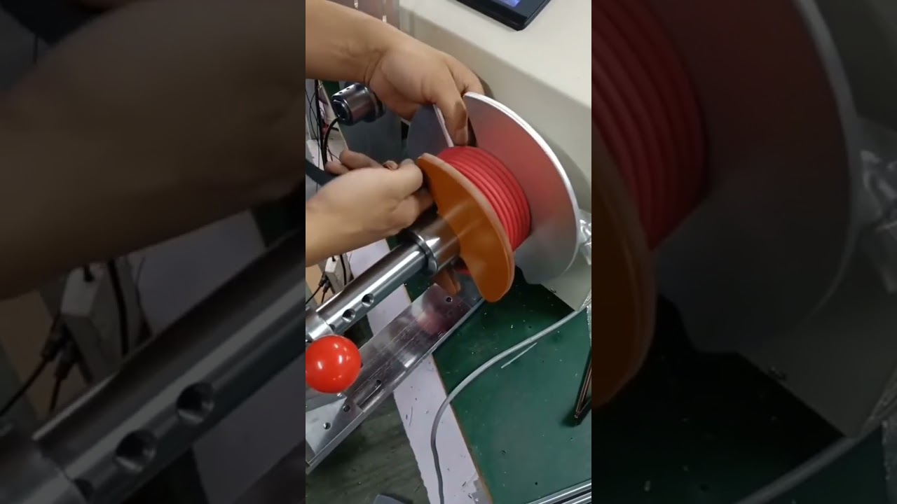 Tel ve Elektrik Kablosu Travers Sarma Makinesi | Fabrika Otomasyonu #makine