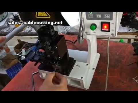 Elektrik Kablo Tel Terminal Kıvırma Makinesi | Yüksek Performanslı Otomatik Crimp Makinesi