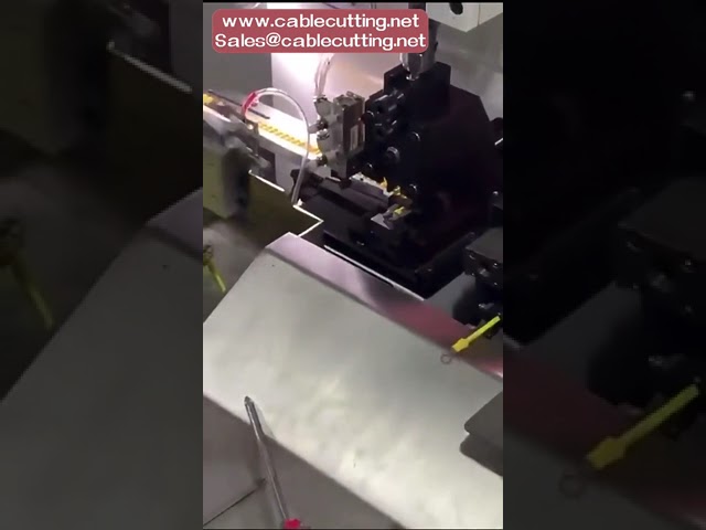Otomatik Özel Terminal Klempleme Makinesi - Halka, Yuvarlak, Spade ve Bayrak Pimleri İçin