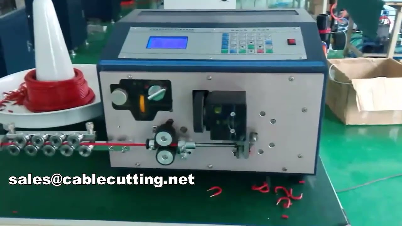 WPM-09SB Tel Sıyırma, Bükme ve Kesme Makinesi - Yüksek Hassasiyetli Otomatik Çözüm