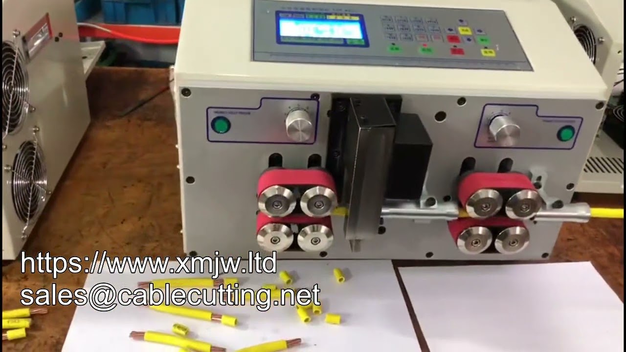 WPM 04xl Otomatik Bakır Kablo Kesme ve Sıyırma Makinesi – Yüksek Hassasiyet