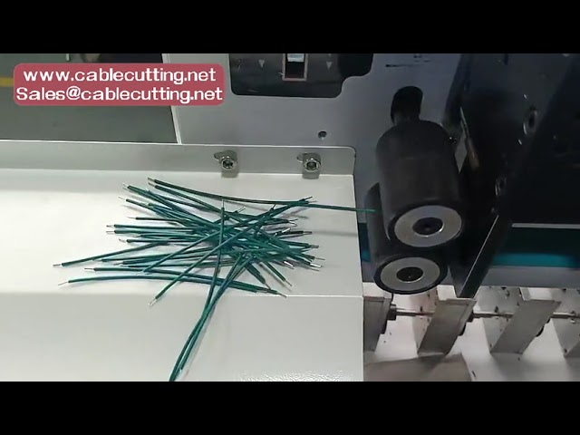 32-10 AWG Yüksek Verimli Tel Sıyırma ve Bükme Makinesi | Endüstriyel Otomasyon