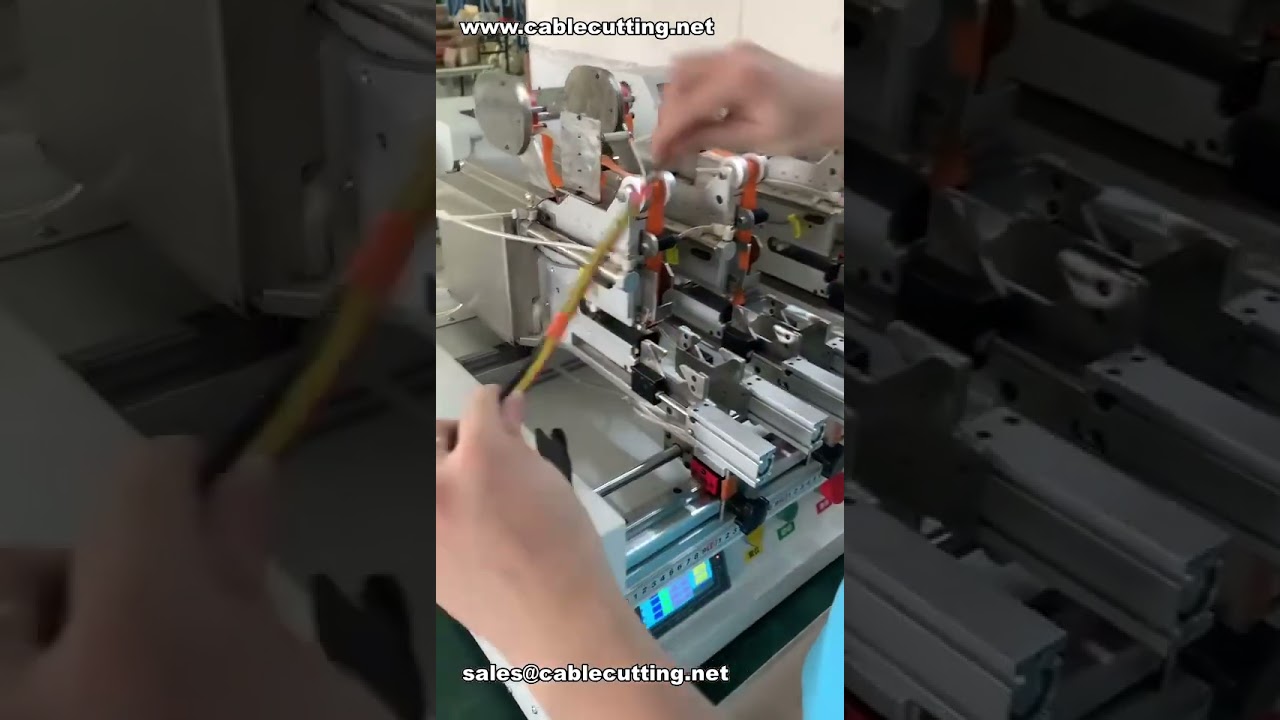 Otomatik Çift Kafalı İki İstasyonlu Kablo Demeti Bantlama Makinesi – Fabrika Doğrudan Satış