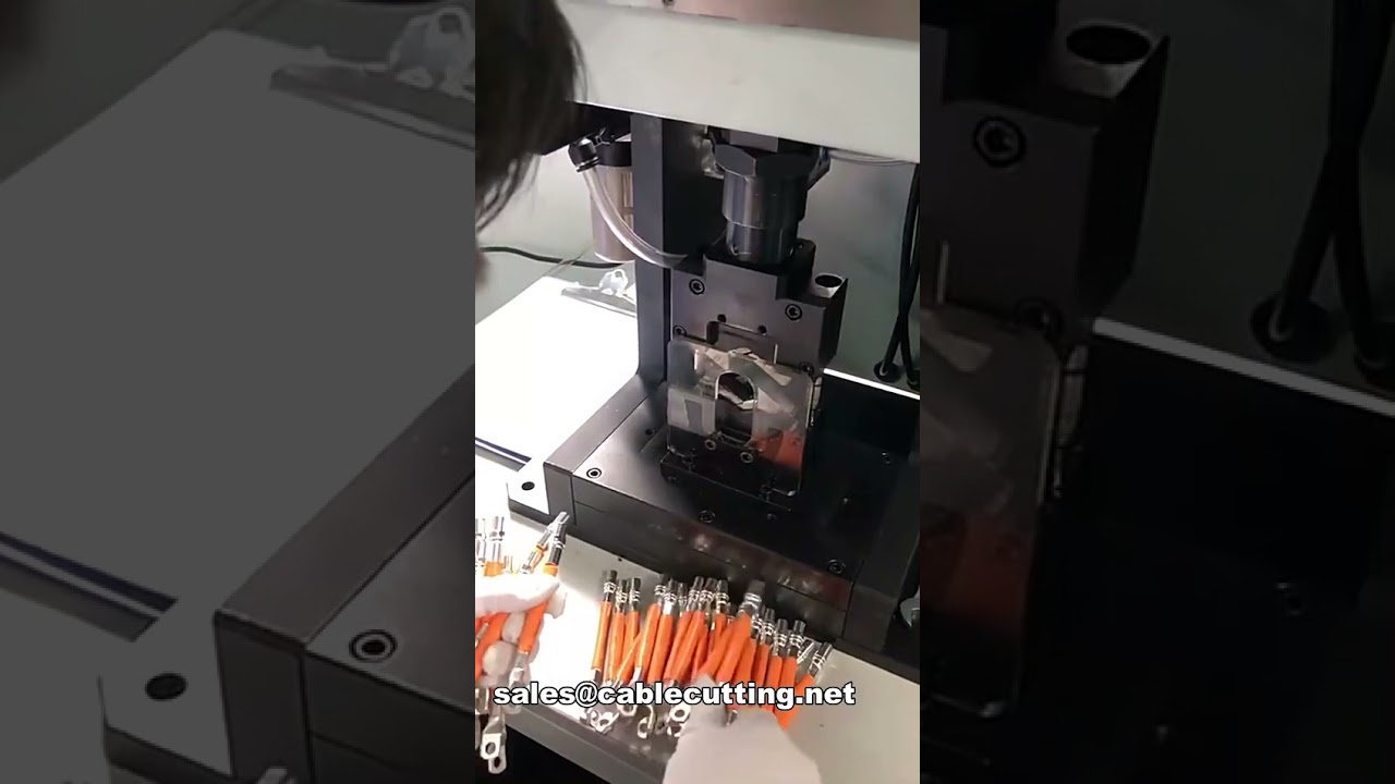 WPM-50T Batarya Terminal Kıvırma Makinesi - Otomatik ve Hassas Endüstriyel Kıvırma