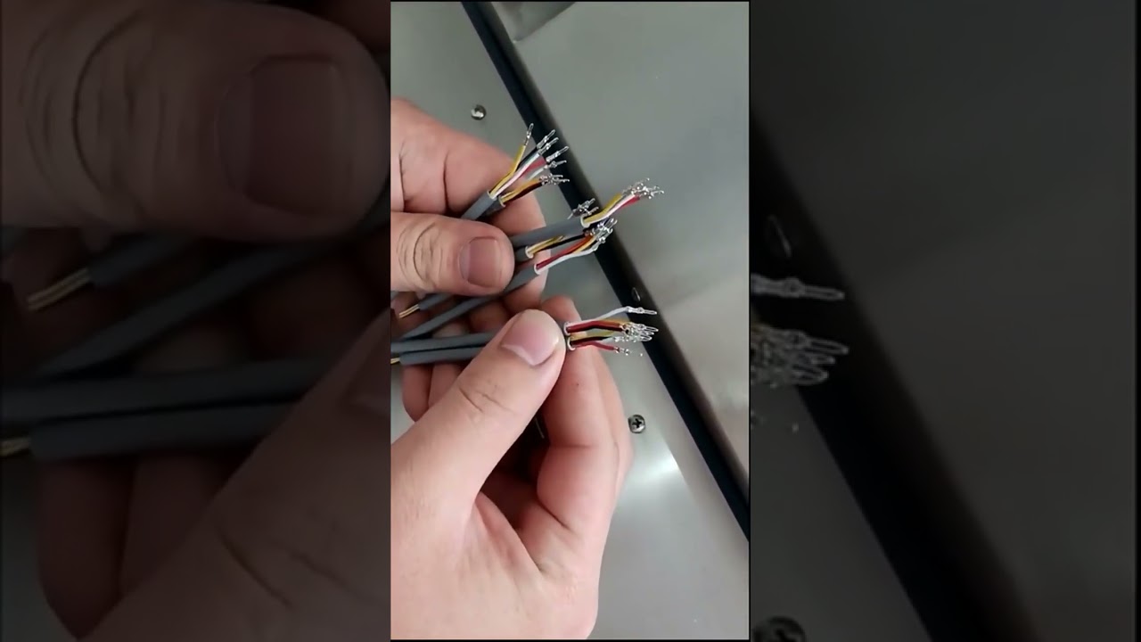 Yarı Otomatik Yüksek Hızlı Çok Damarlı Kablo Sıyırma ve Terminal Pres Makinesi