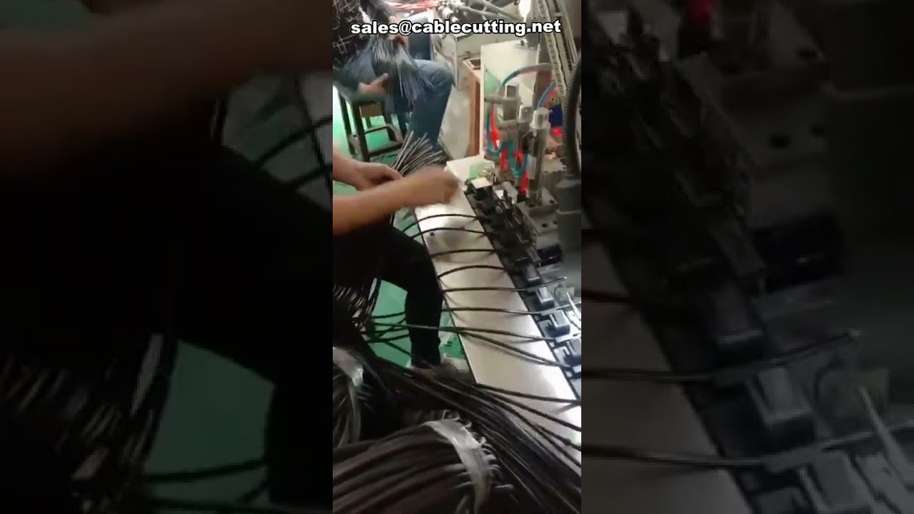 Otomatik Çekme Pimi Fiş Terminali Sıkma Makinesi | Plastik Fiş Sıkma Makinası
