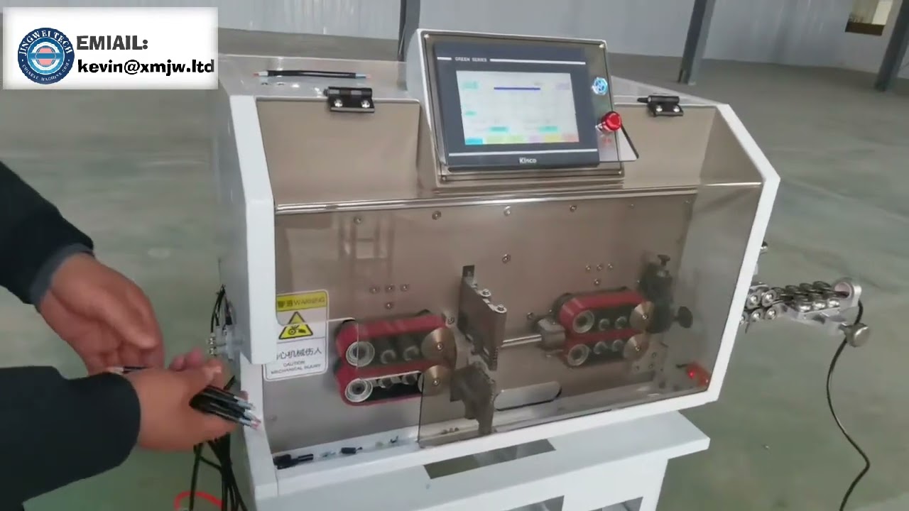 SW Max-150 Tam Otomatik Çift Uçlu Kablo Sıyırma Makinesi - Yeni Enerji Kabloları İçin Yüksek Verimli