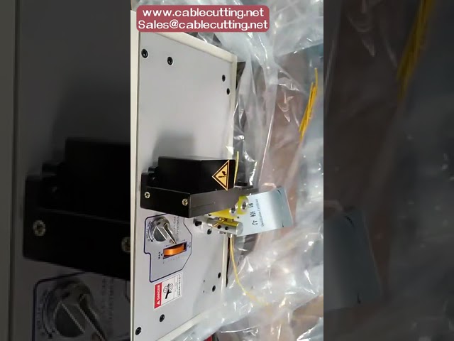 200W Otomatik Boru ve Kablo Kılıf Kesme Makinası | 2 Tekerlekli Tahrik, 220V/110V