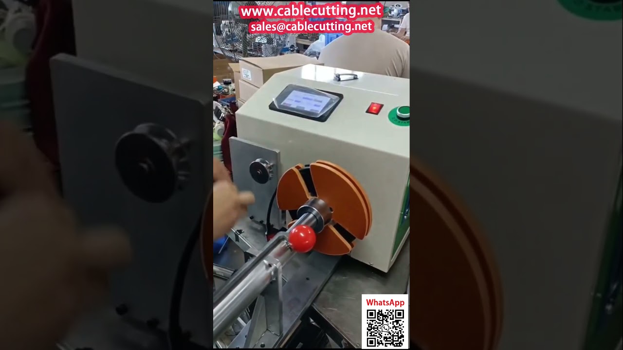 HDMI Kablo İşleme Makinesi - Otomatik Sarma, Bağlama ve Bobinleme
