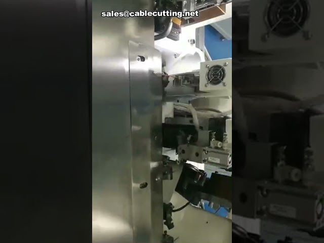 Otomatik Tel Sıyırma ve Kesme Makinesi | Kablo Pabuç Presleme Terminallama