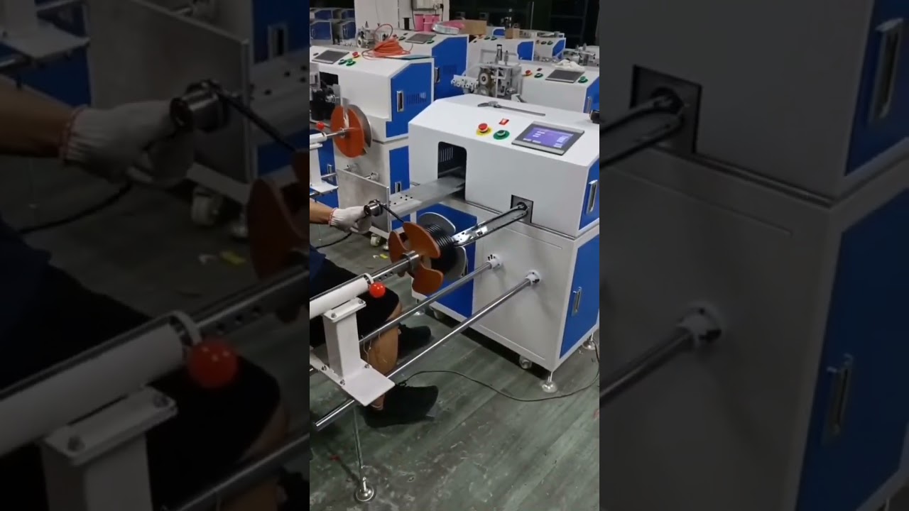 Özelleştirilmiş Otomatik Tel Sarma Makinesi | Fabrika Otomasyon Çözümleri #factory #machine