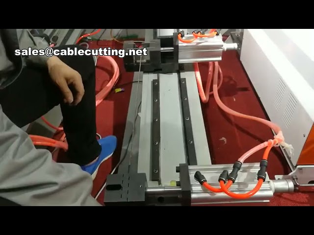 Pnömatik Tel Soyma Makinesi | Endüstriyel Kablo Soyma ve Sıyırma Cihazı