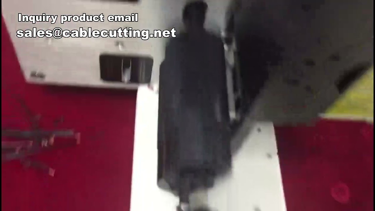 Otomatik Bilgisayar Kontrollü Kablo Kesme, Soyma ve Bükme Makinesi | Tel İşleme Otomasyonu