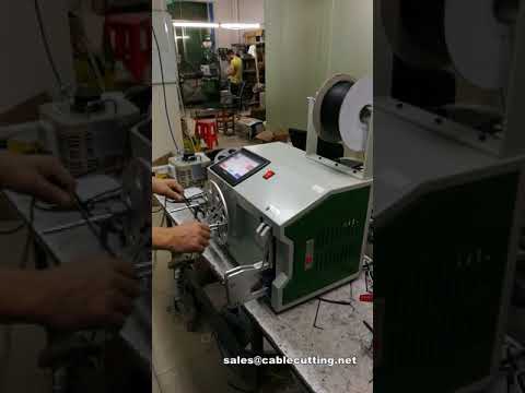 Otomatik Güç Kablosu Bükme ve Bağlama Makinesi | Endüstriyel Kablo Demetleme
