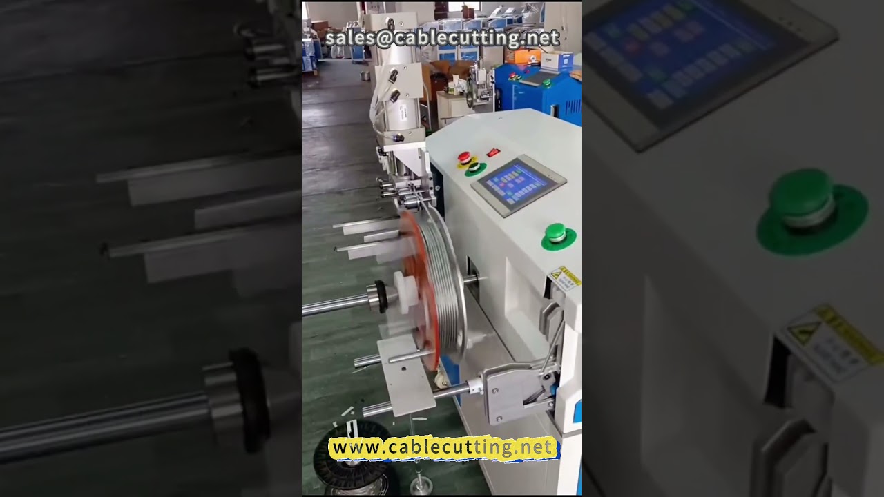 28-Wire Rope Meter Winding, Meter Counting, and Coiling Machine