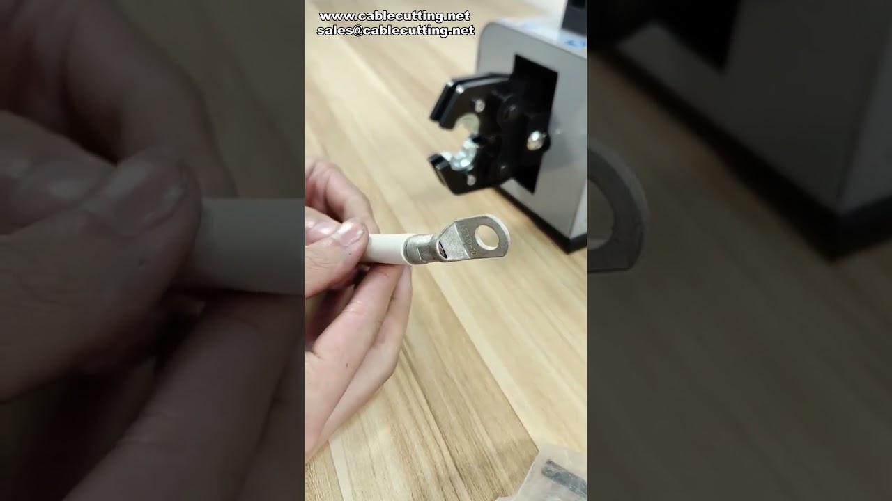 60L Pnömatik Kablo Sıkma Makinası | Bakır ve Açık Pabuçlar İçin Yüksek Performans
