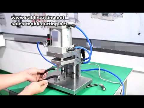 Pnömatik Kablo Kesme Makinesi | Otomatik Tel Kesme Makinası | Endüstriyel Kesici