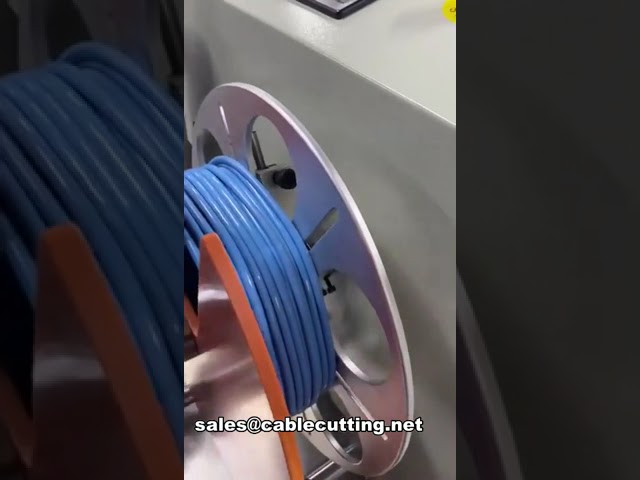 Yarı Otomatik Kablo Kesme, Sarma ve Metre Sayma Makinesi WPM-2009LC