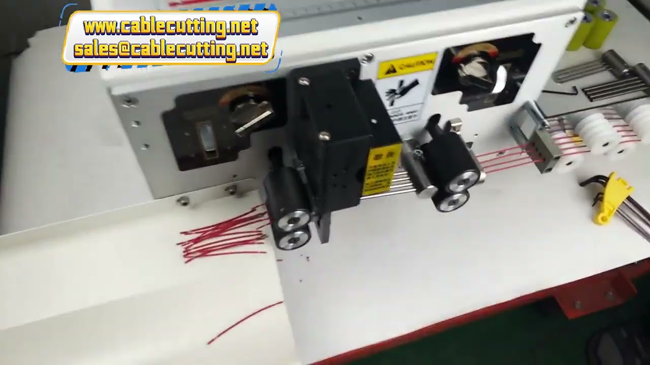 4 Telli Beslemeli Tel Kesme ve Sıyırma Makinesi | 0.1-2.5 mm² Kablo İçin Tungsten Uçlu