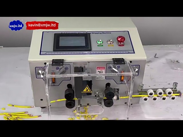 Güçlü 50mm Sıyırma ile Yüksek Güvenlikli 4 Çekirdek PVC Kablo Sıyırma Makinesi
