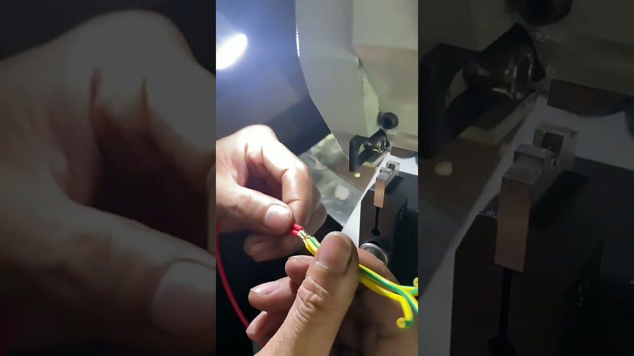 Ultra Sessiz 3 Tonluk Bakır Bant Makinesi - 2 Ton Sıkma ve Alın Perçinleme Presi | Otomotiv Veri Kablosu Üretimi