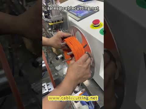 100 Metre Naylon Halat Sarma Makinesi | Otomatik Halat Kesme, Tel Kesme ve Boru Sarma