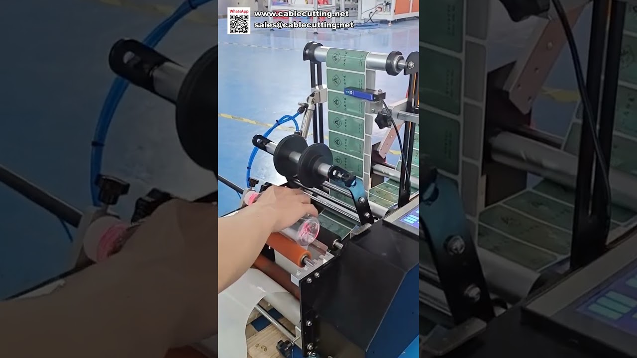 Yaz İçin Yüksek Hızlı Özel Su Şişesi Etiketleme Makinesi - Yuvarlak Şişe Sticker Uygulayıcı