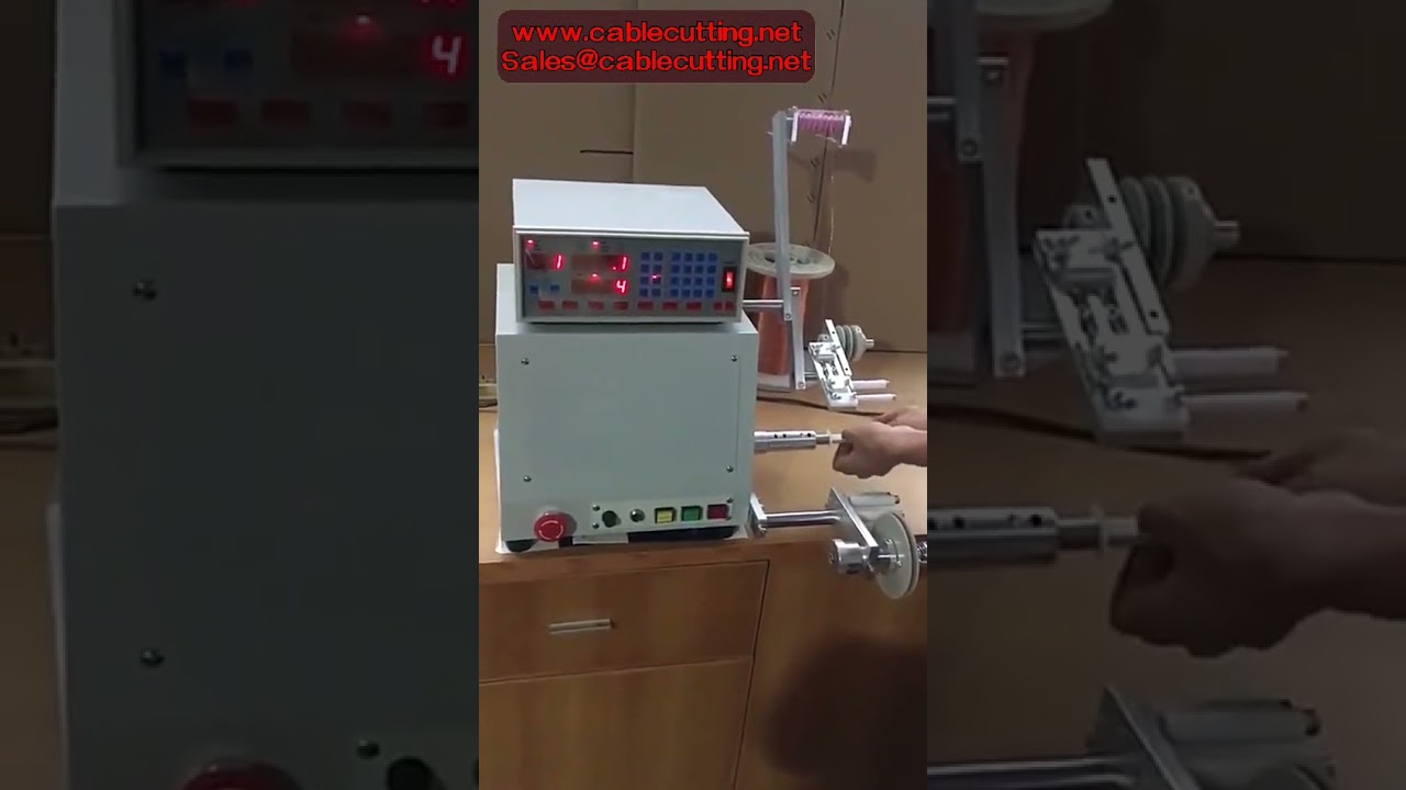 CNC 810/820 Otomatik Bobin Sarma Makinesi - 750W/400W, 0.03-1.2mm Tel İçin