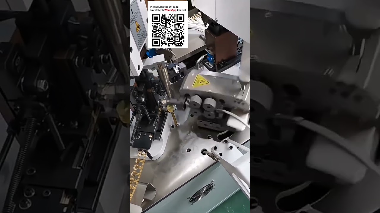 Tam Otomatik Çift Uç Terminal Sıkma Makinesi #Yüksek Hızlı Kablo Sıkma