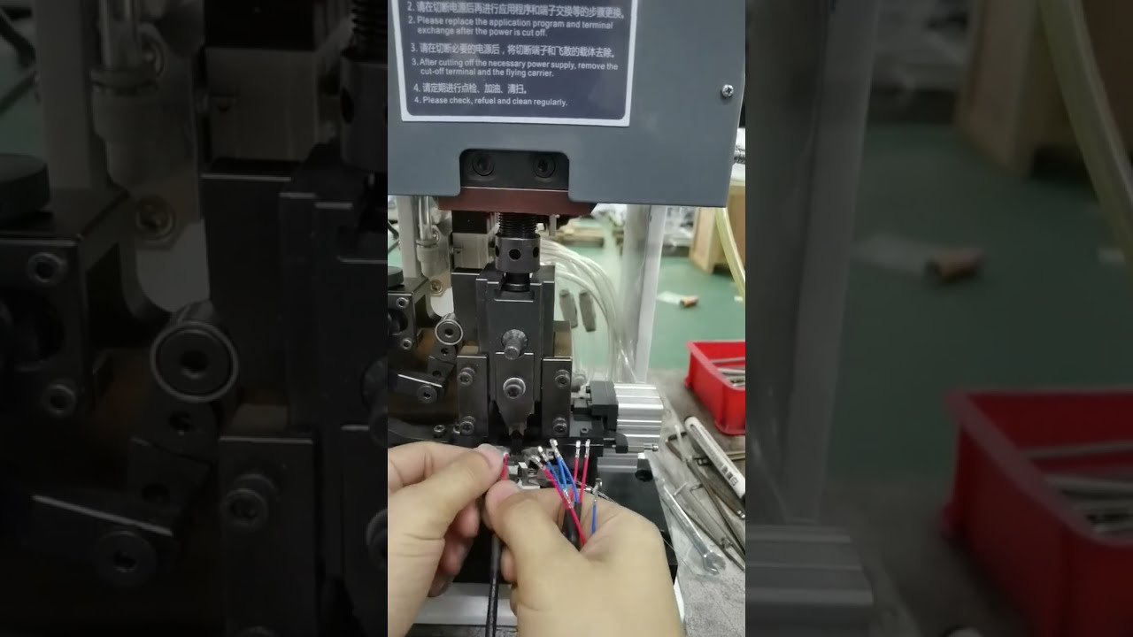 Servo Sıyırma ve Presleme Makinesi: Terminal Preslemede Kaçırılmayacak Hassasiyet #fabrika