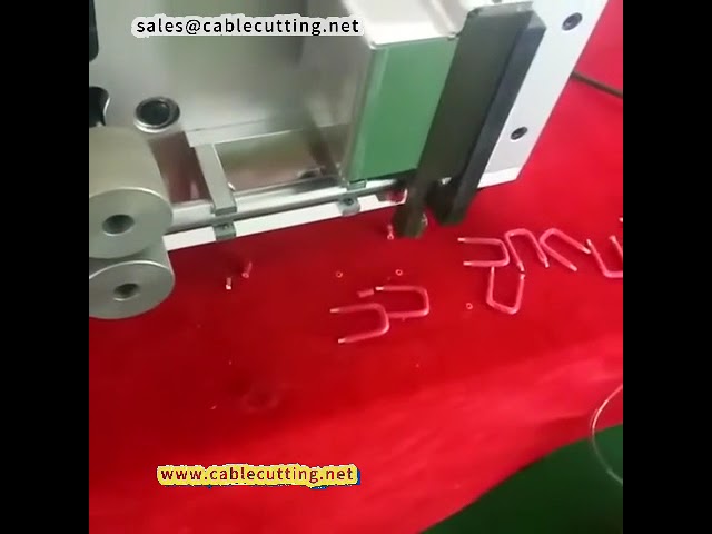Bilgisayar Kontrollü Otomatik Kablo Soyma ve Bükme Makinesi | Fabrika Otomasyonu