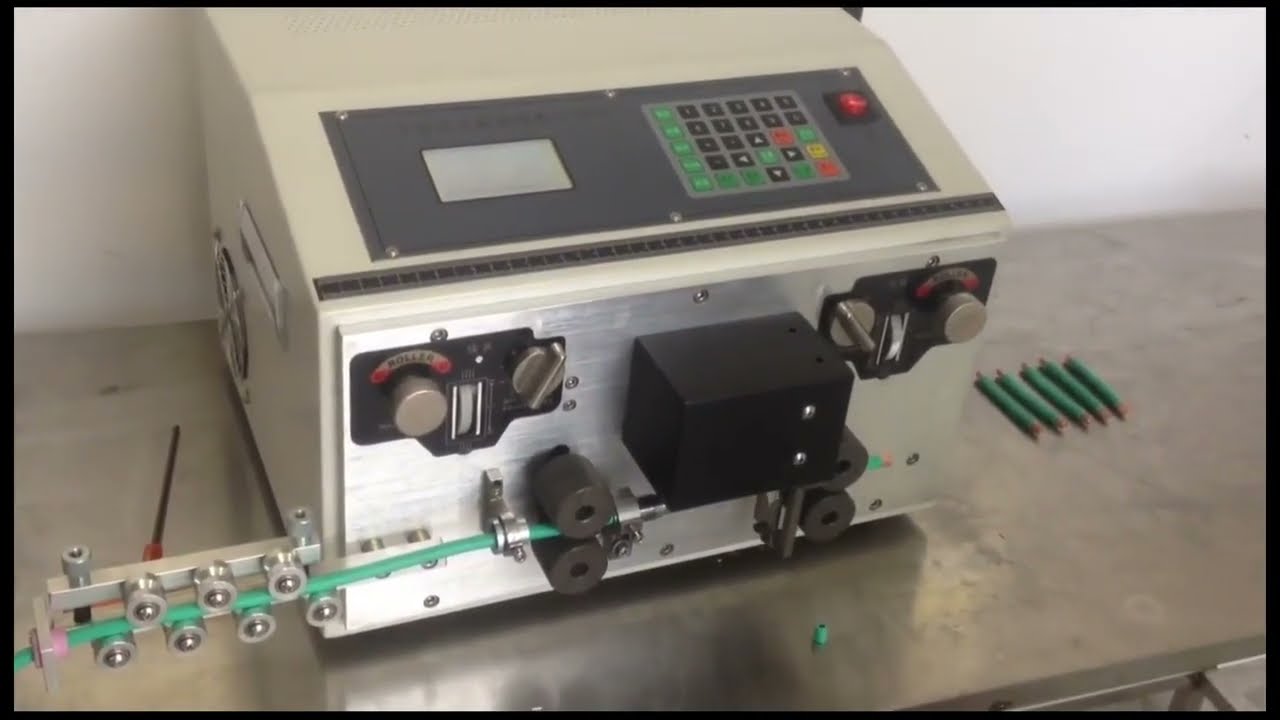 Ultra Yüksek Hızlı Kablo Sıyırma ve Kesme Makinesi - 0.5-10 mm²
