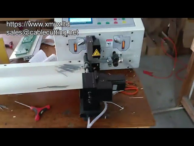 Otomatik Nx2 Tekerlekli Emaye Bakır Tel Kesme ve Sıyırma Makinesi | Yüksek Hızlı Kablo İşleme