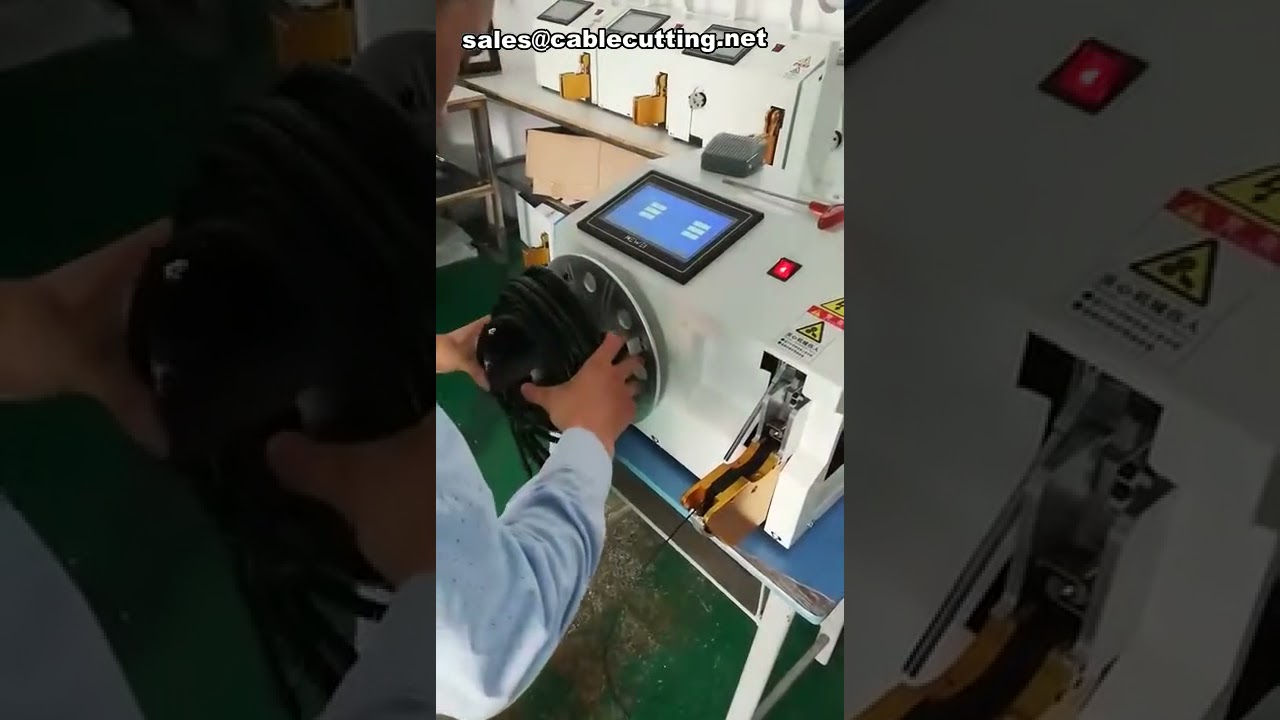 Endüstriyel Tel Sarma ve Bağlama Makinesi | Otomatik Bobin Paketleme