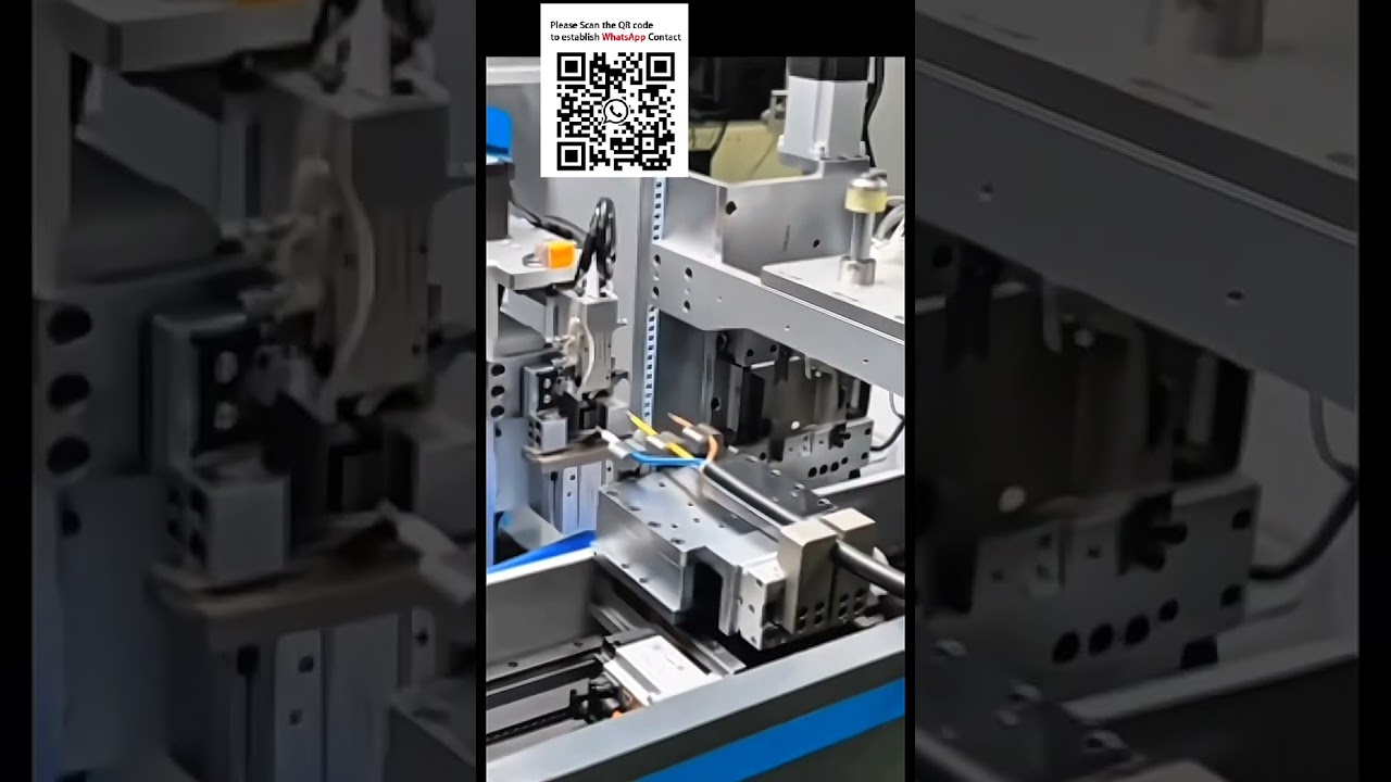 Özel Otomatik EV Şarj Tabancası Kablo İşleme Makinesi: Sıyırma, Kılıf Takma ve Terminal Kıvırma