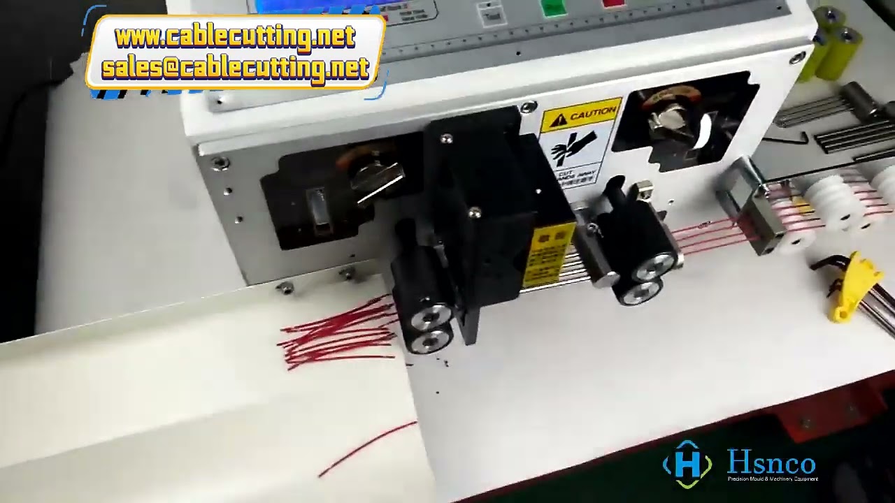 4 Telli Beslemeli Kablo Sıyırma ve Kesme Makinesi - Ekstra Tungsten Karbür Bıçak Setiyle