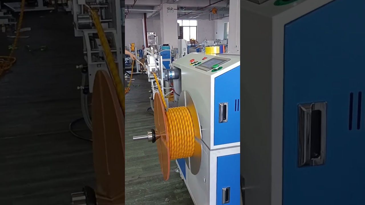 Otomatik Boru Sarma Makinası Canlı Demo | Dakikada 100m+ Hızlı Çalışma #fabrika #makine