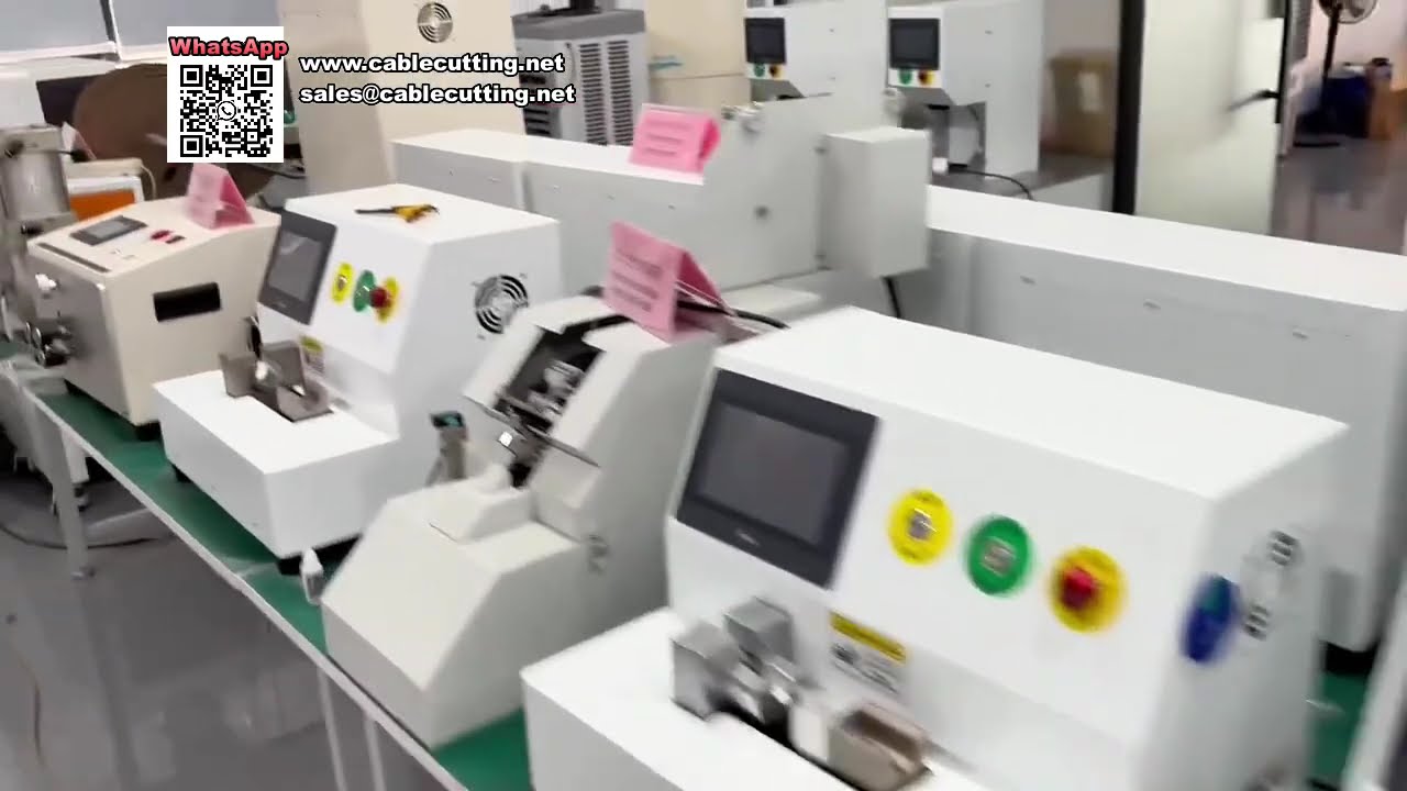 Endüstriyel Otomatik Kablo Demeti İşleme Makineleri ve Terminal Presleri