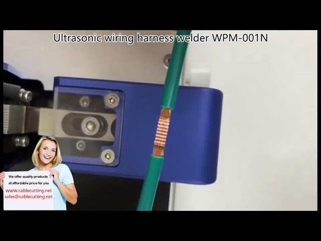 Ultrasonik Kablo Demeti Kaynak Makinesi WPM-001N