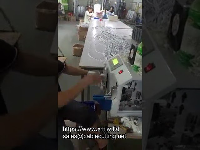 Otomatik Kablo Bobin Sarma ve Bağlama Makinesi - USB Kablo Sarma Makinesi