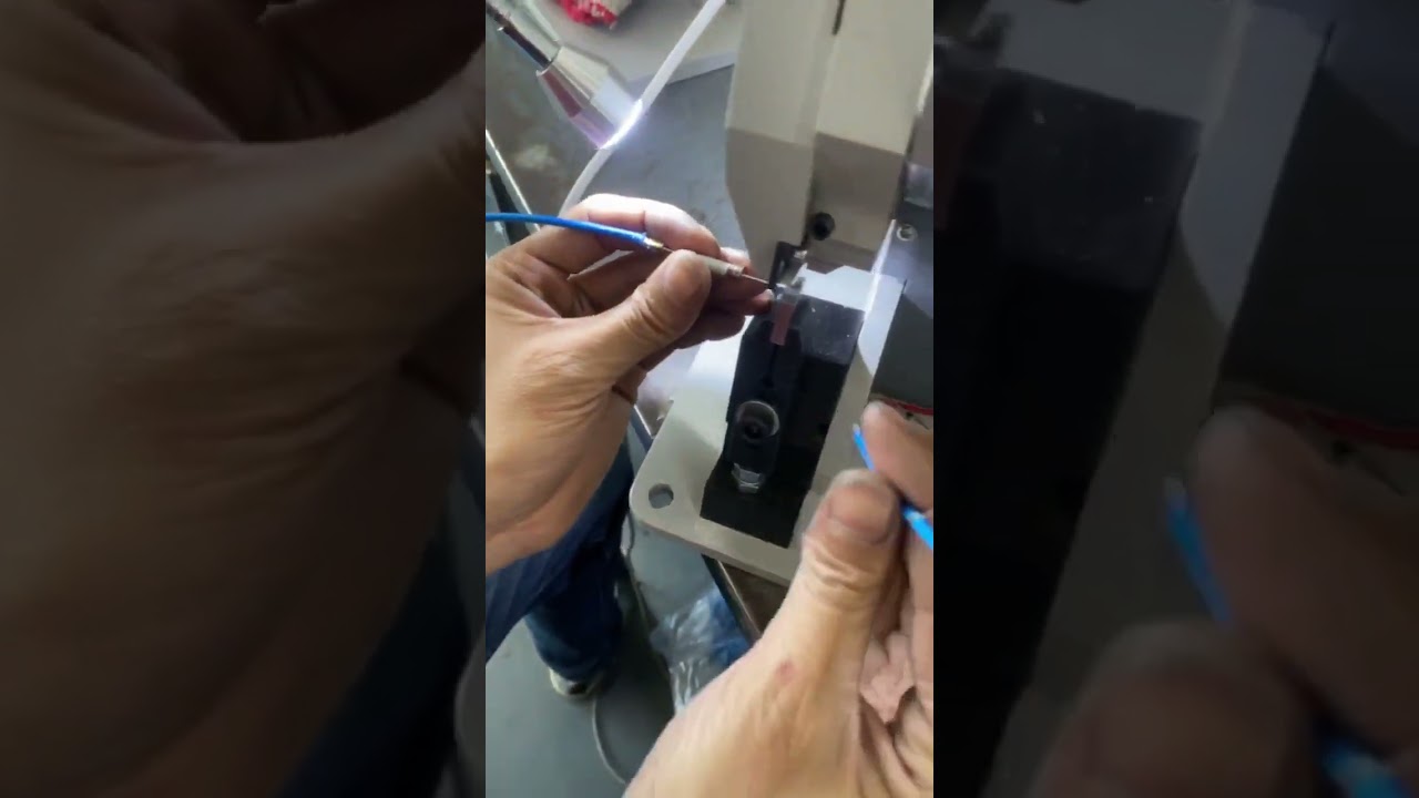 Sessiz Bakır Bant Perçinleme Makinesi Gerçek Çekim #fabrika #makine #aletler