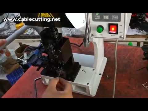 Terminal Sıkma Makinesi | Kablo Pabuç Presi | Elektrik Terminal Crimping